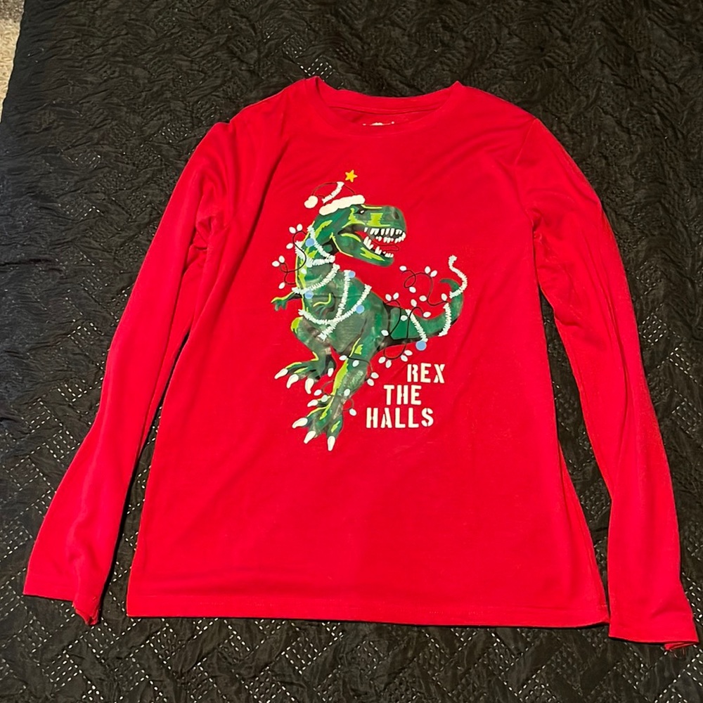 Long sleeve pajama shirt